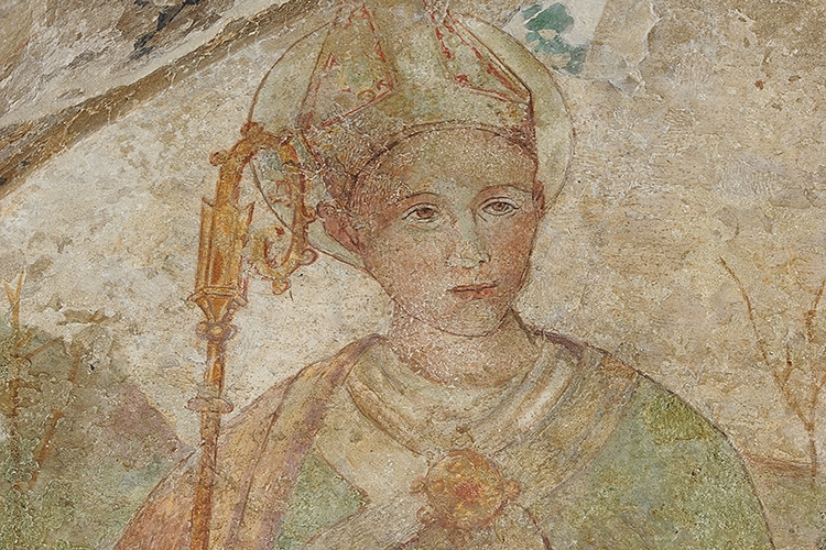 dettaglio di un affresco