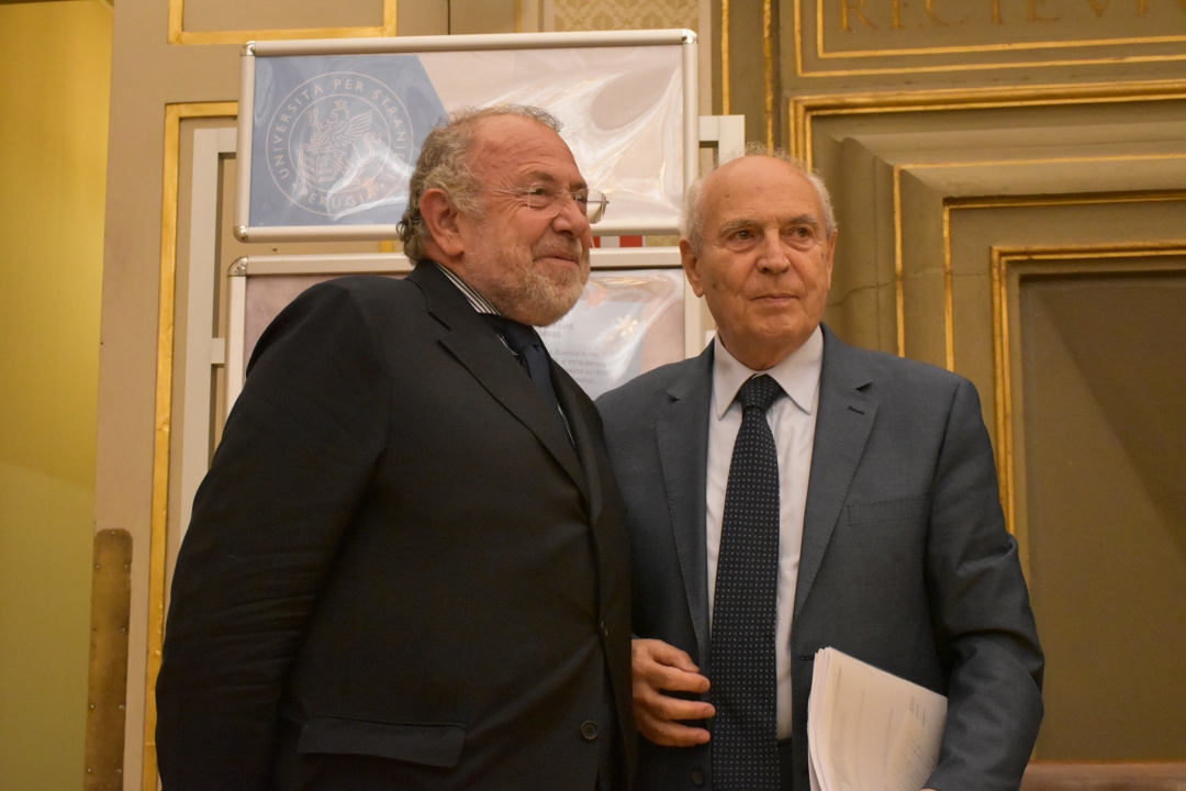 Riccardo Campa - Seminario: L’elegia letteraria argentina: Jorge Luis Borges e Ernesto Sabato Expo Argentina all'Università per Stranieri di Perugia 30-31 maggio 2017